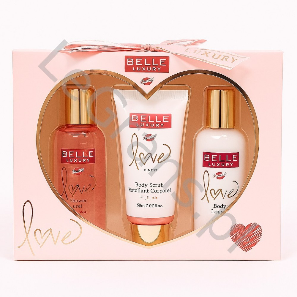 Belle luxury for love coffret trio de douche 3 lu | Rossmann